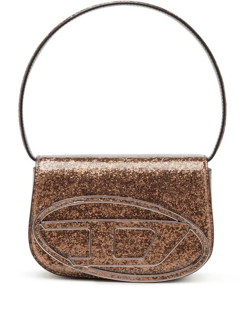 Diesel 1DR glitter-embellishment shoulder bag - Brown - zdjęcie produktu nr 1