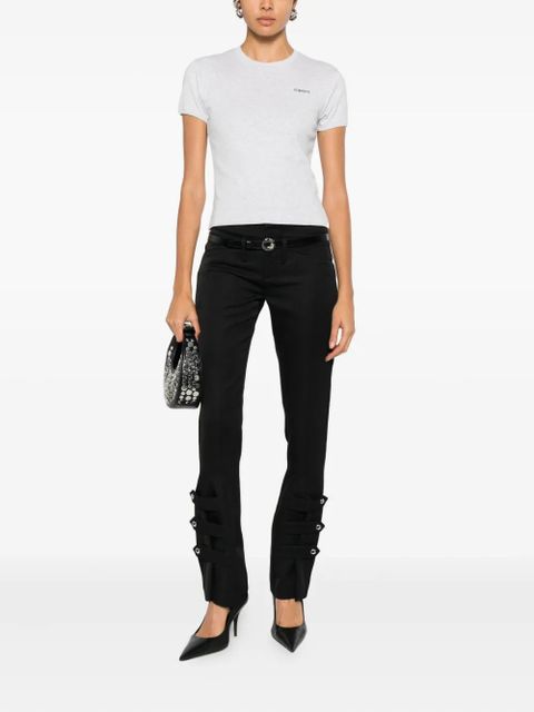 Coperni mélange-effect T-shirt - Grey