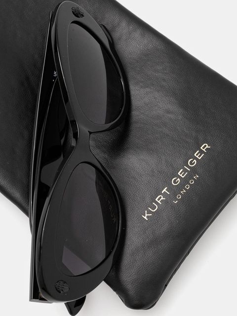 Kurt Geiger London okulary przeciwsłoneczne SHOREDITCH damskie kolor czarny 4041000679
