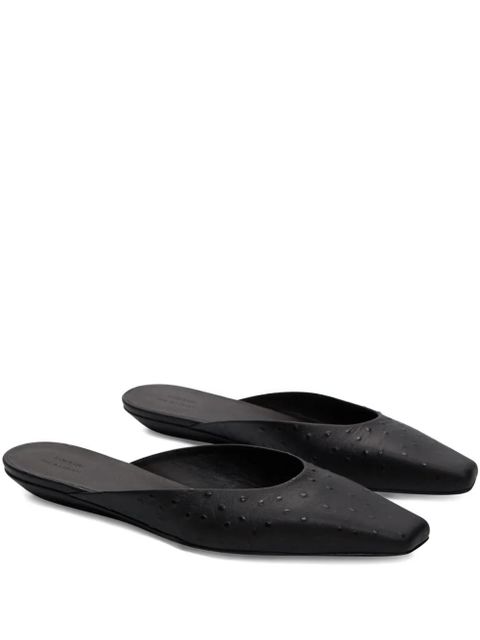 LouLou de Saison Alix square-toe mules - Black - zdjęcie produktu nr 1