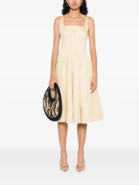 16Arlington Amalia midi dress - Yellow