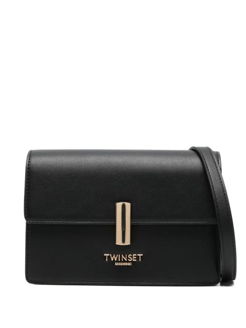 TWINSET gold-tone-hardware cross-body bag - Black - zdjęcie produktu nr 1