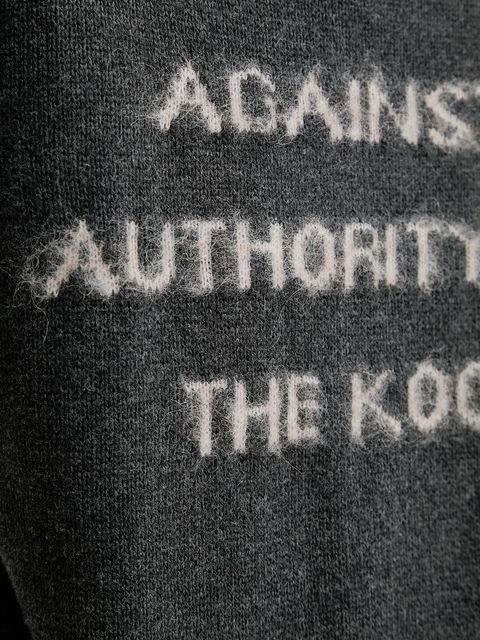 The Kooples sweter z domieszką wełny