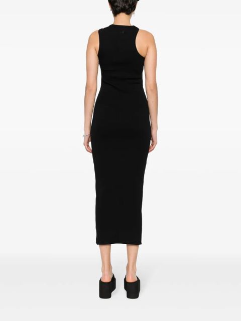 Axel Arigato ribbed maxi dress - Black