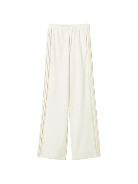 TWINSET pleated lace-side trousers - Neutrals - zdjęcie produktu nr 1