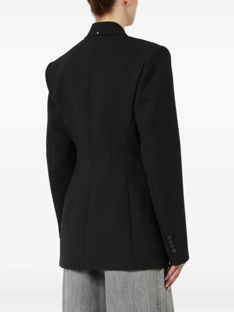 Max Mara cinched blazer - Black