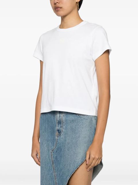 Alexander Wang logo-embossed T-shirt - White
