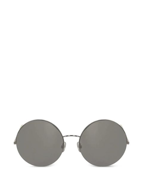 Victoria Beckham round-frame sunglasses - Silver - zdjęcie produktu nr 1
