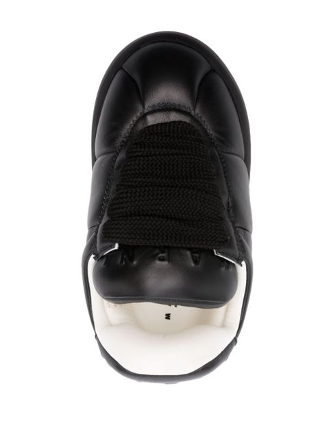 Marni BigFoot 2.0 padded leather sneakers - Black