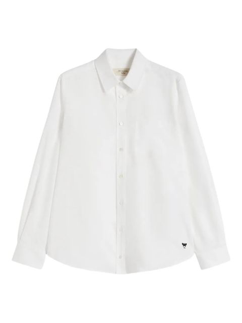 Weekend Max Mara embroidered cotton shirt - White - zdjęcie produktu nr 1
