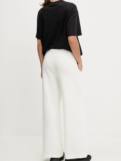 adidas spodnie dresowe All SZN damskie kolor beżowy gładkie JV7251