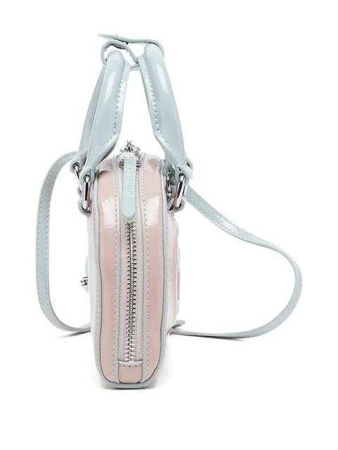 Diesel 1DR Dome embossed crossbody bag - Pink