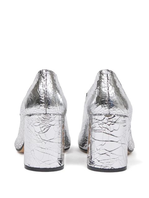 Maison Margiela 80mm Tabi Broken Morror high pumps - Silver - zdjęcie produktu nr 2