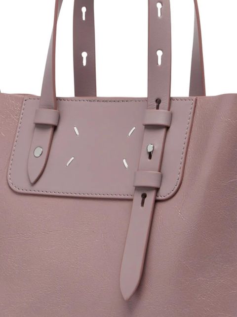 Maison Margiela four-stitch leather shoulder bag - Pink
