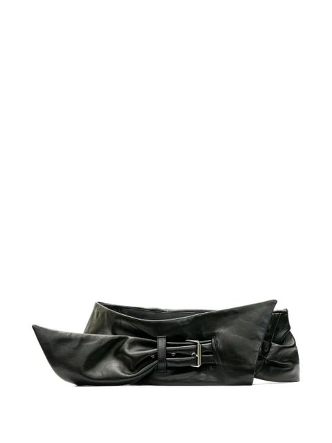 ISABEL MARANT draped belt - 01BK BLACK - zdjęcie produktu nr 1