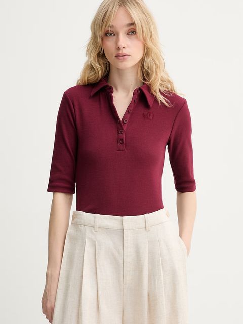 Gestuz polo damskie bawełniane z elastanem GZdrew - zdjęcie produktu nr 1