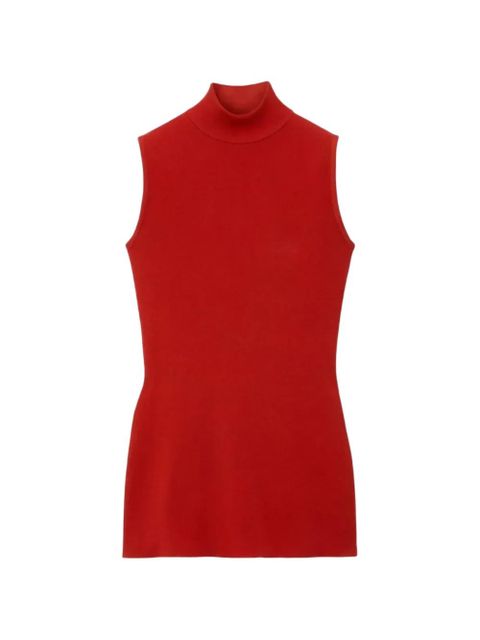 LOEWE high-neck sleeveless top - Red - zdjęcie produktu nr 1