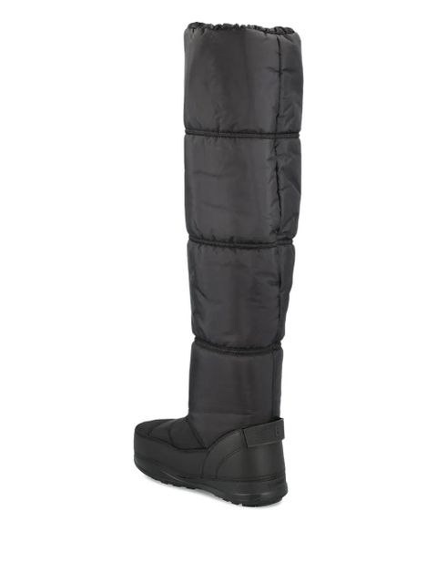 BOGNER quilted over-the-knee boots - Black