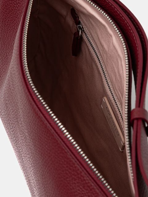 Coccinelle torebka skórzana ELINOR kolor bordowy E1.TL5.12.02.01