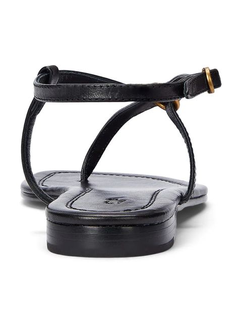 Polo Ralph Lauren sandały skórzane Plo Rng Br Sandal damskie kolor czarny 818932586002 - zdjęcie produktu nr 2