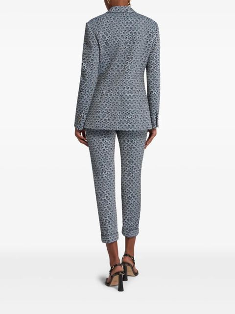 ETRO jacquard blazer - Blue