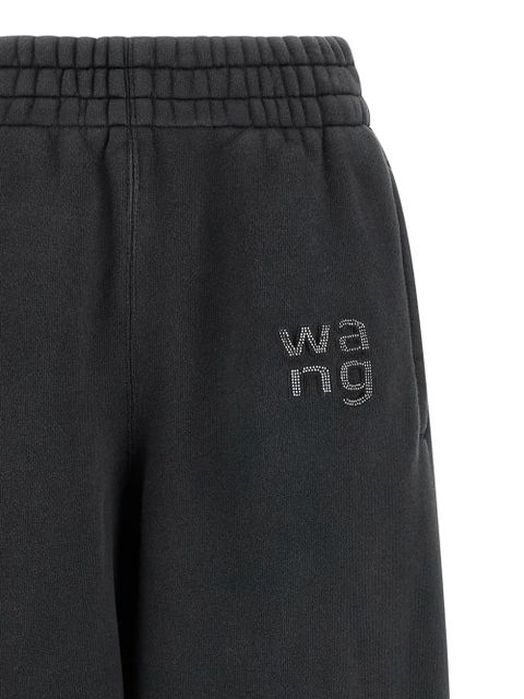 Alexander Wang logo-detail track pants - Black - zdjęcie produktu nr 2