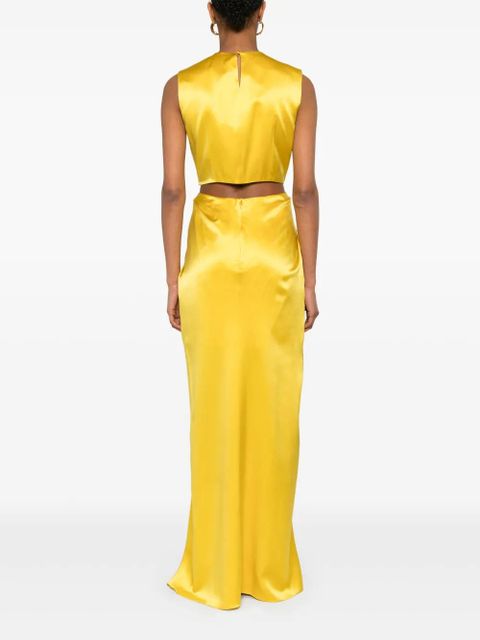 Max Mara Panaro gown - Yellow