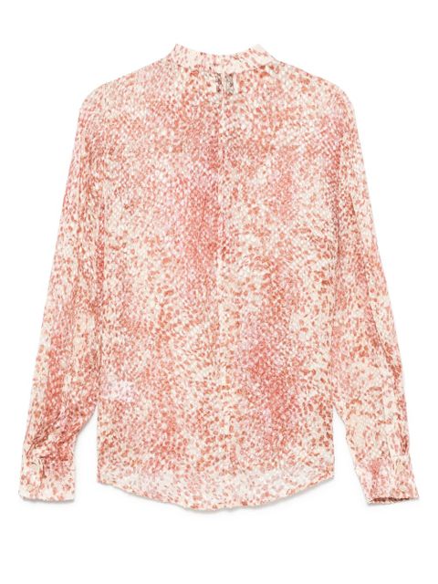 ISABEL MARANT Ilda blouse - Red - zdjęcie produktu nr 2