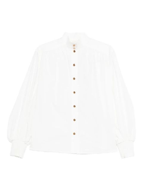 ZIMMERMANN mock-neck buttoned blouse - White - zdjęcie produktu nr 1