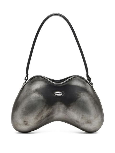 Diesel Double-D shoulder bag - Black