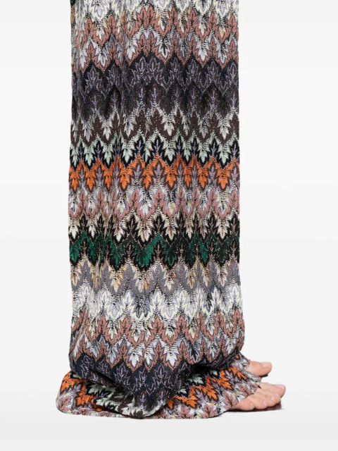 Missoni elasticated-waistband trousers - Green