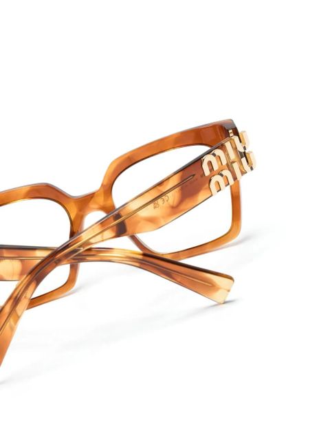 Miu Miu Eyewear MU04UV Vista glasses - Brown
