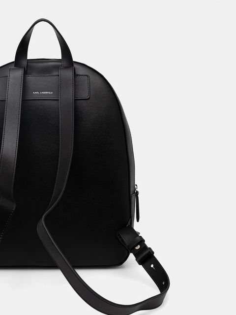 Karl Lagerfeld plecak K/CIRCLE damski kolor czarny duży gładki B1W30073 - zdjęcie produktu nr 2