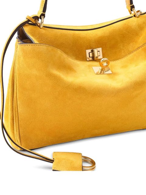 Balenciaga Rodeo suede tote bag - Yellow