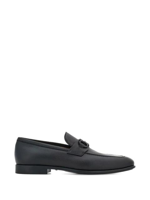 Ferragamo almond-toe loafers - Black - zdjęcie produktu nr 1
