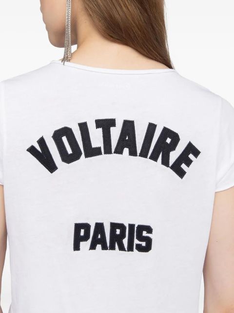 Zadig&Voltaire logo-detail T-shirt - White
