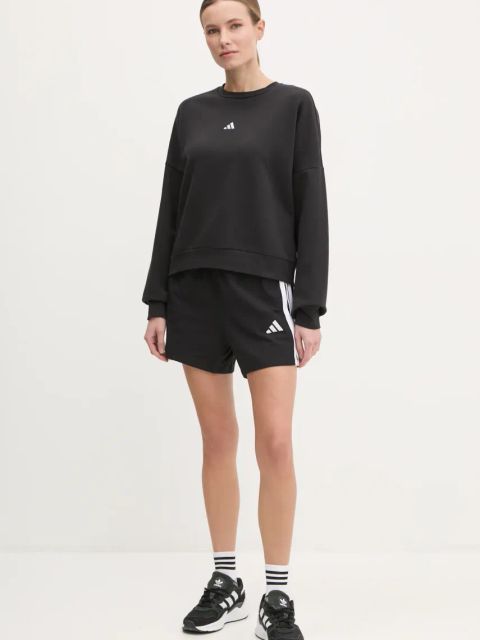 adidas bluza Essentials damska kolor czarny gładka JC5932