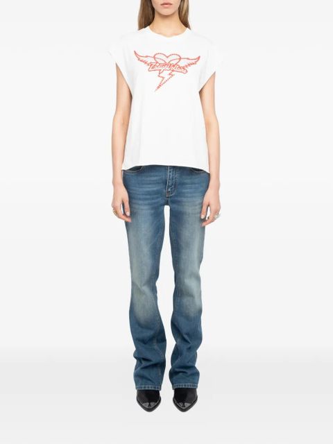 Zadig&Voltaire Cloe heart T-shirt - White - zdjęcie produktu nr 2