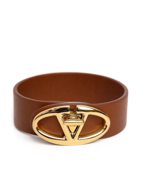 Valentino Garavani VLogo-buckle bracelet - Brown - zdjęcie produktu nr 1