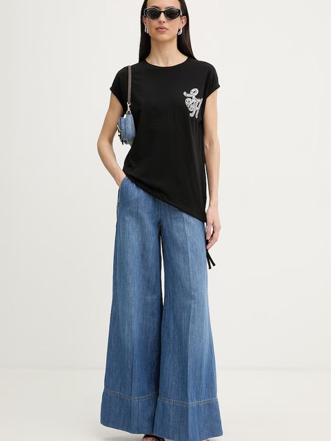 Silvian Heach t-shirt damski bawełniany WABAK - zdjęcie produktu nr 1