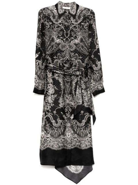 ZIMMERMANN crush shirt dress - Black - zdjęcie produktu nr 1