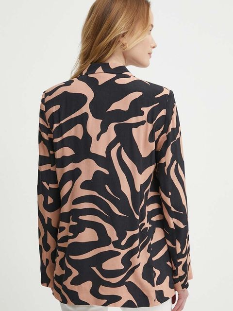 Sisley marynarka jednorzędowa wzorzysta