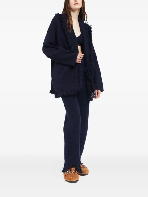 Alanui fringed cardigan - Blue - zdjęcie produktu nr 2