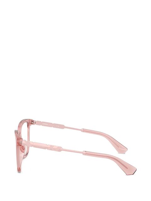 Burberry Eyewear square frame glasses - Pink