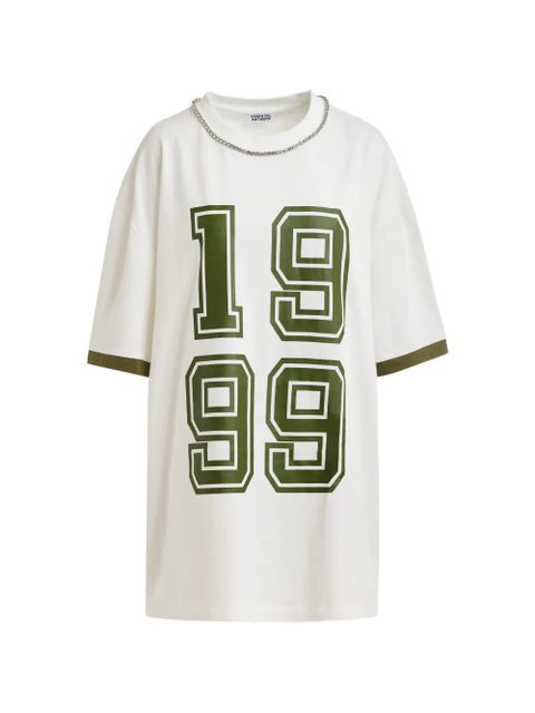 Essentiel Antwerp Jistrass T-shirt dress - White - zdjęcie produktu nr 1