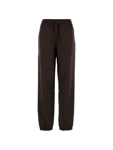 Miu Miu elasticated joggers - Brown - zdjęcie produktu nr 1