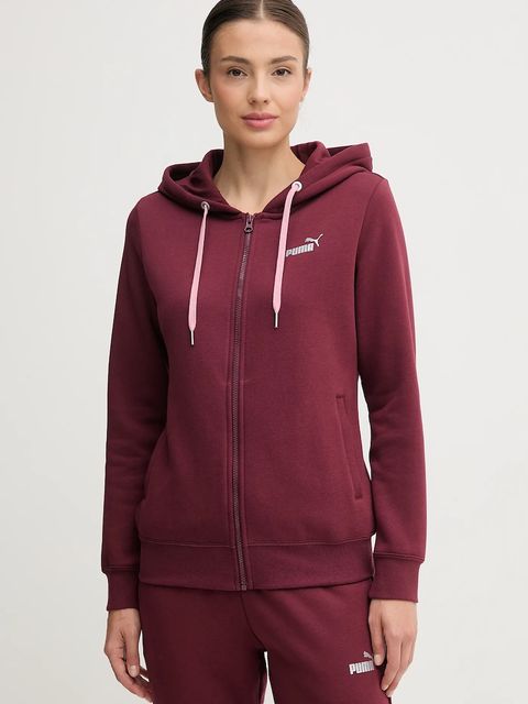 Puma dres damski kolor bordowy 688161 - zdjęcie produktu nr 2
