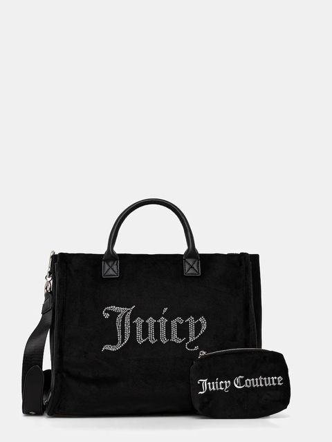 Juicy Couture torebka Iris Velvet kolor czarny BIJIR8944WZC - zdjęcie produktu nr 1