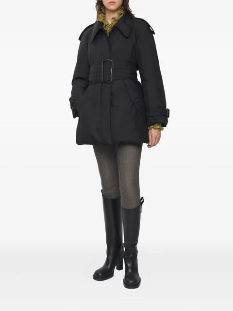 Burberry Berryhill belted coat - Black