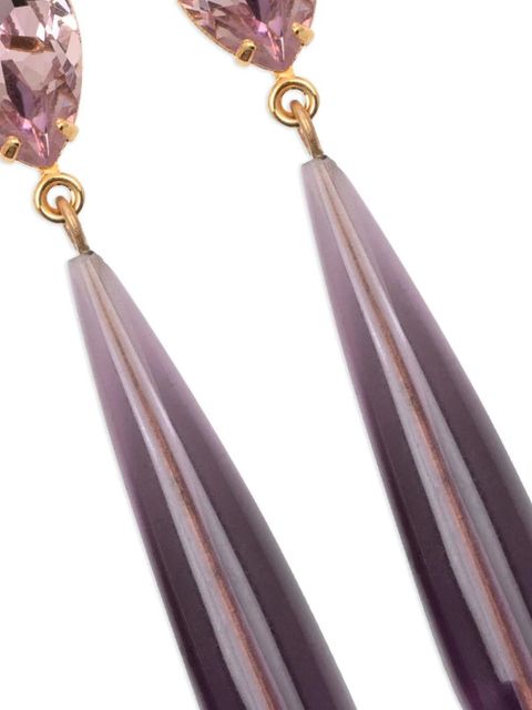 Jennifer Behr Caroline teardrop earrings - Gold